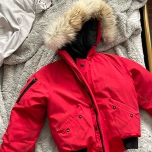 Kids 7/8 Canadian goose parka jacket